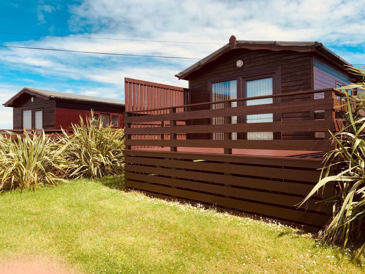 Lodge Cabin With Fabulous Views - Farm Holiday 斯特兰拉尔 外观 照片