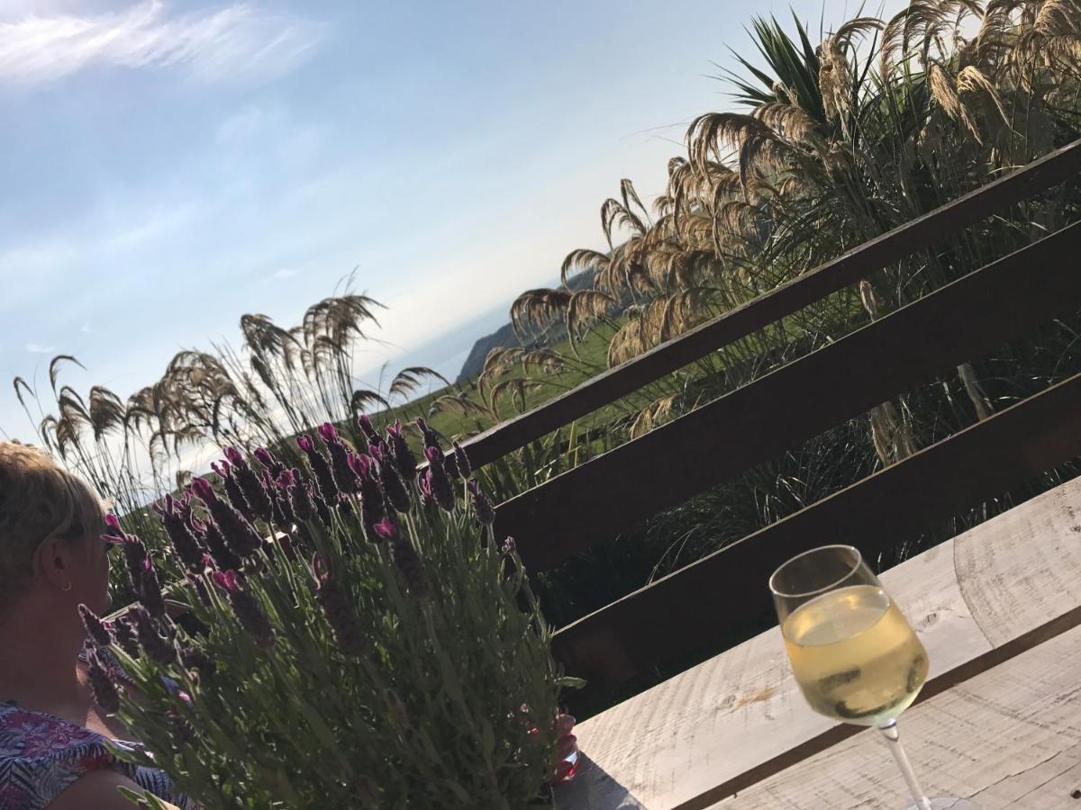 Lodge Cabin With Fabulous Views - Farm Holiday 斯特兰拉尔 外观 照片
